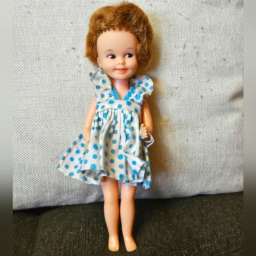 Vintage Deluxe Reading Corp. Penny Brite Doll Original Outfit 1963